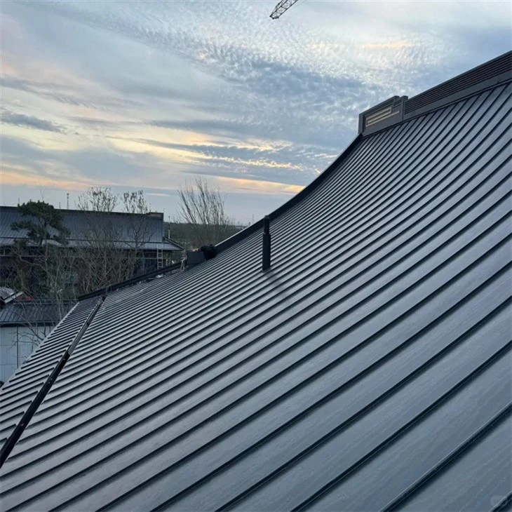 High Resistance Zn Al Mg Standing Seam Sheet high quality