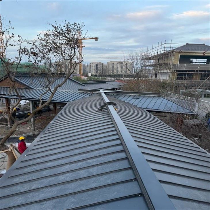 High Resistance Zn Al Mg Standing Seam Sheet factory