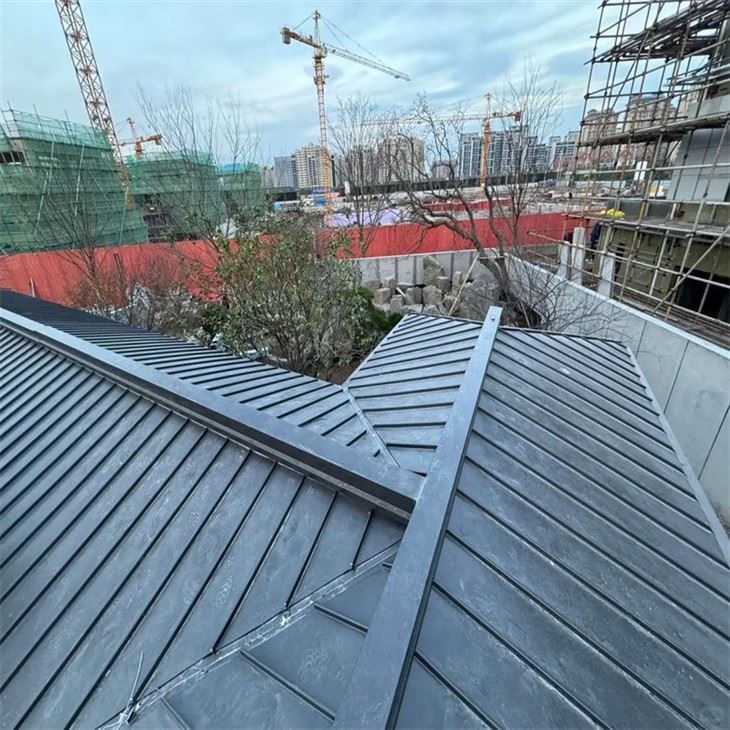 High Resistance Zn Al Mg Standing Seam Sheet best