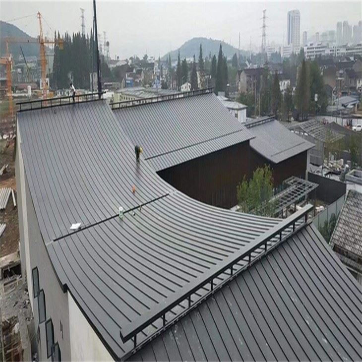 Wood House Aluminum Standing Seam Sheet Metal factory