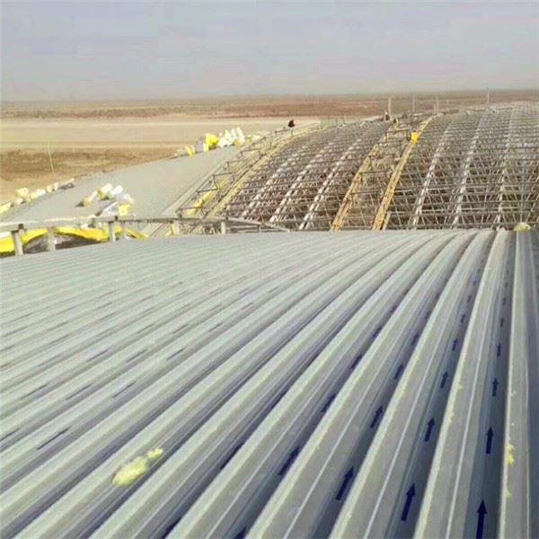 Curved Aluminum Standing Roofings