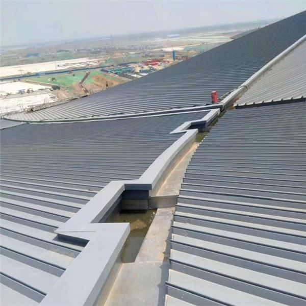 Curved Aluminum Standing Roofings